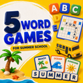 Summer Word Games Toolkit - 5 Vocabulary Activities for Summer