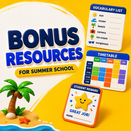 Summer Active Games Pack - 5 Movement Activities for Summer