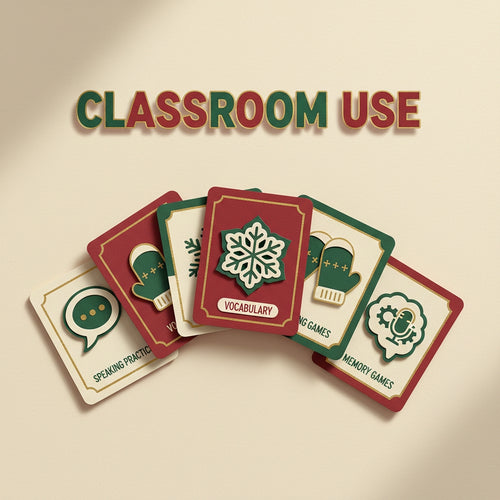 Christmas Flashcards – For ESL Classrooms